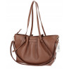 Torebka Damska Shopperka Pojemna Modna Torba Listonoszka 14088 Czekoladowa