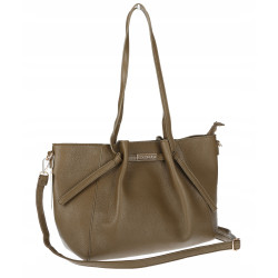 Torebka Damska Shopperka Pojemna Modna Duża Torba Listonoszka 14088 Zielona