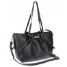 Torebka Damska Shopperka Pojemna Modna Duża Torba Listonoszka 14088 Czarna