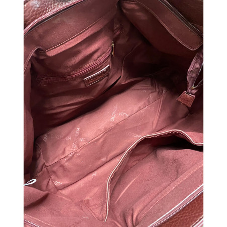 Torebka Damska Shopperka Pojemna Modna Torba Listonoszka 14088 Czekoladowa