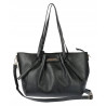 Torebka Damska Shopperka Pojemna Modna Duża Torba Listonoszka 14088 Czarna