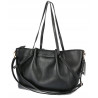 Torebka Damska Shopperka Pojemna Modna Duża Torba Listonoszka 14088 Czarna
