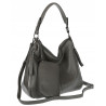 Torebka Damska Shopper Listonoszka Torba modna na Ramię worek 5026 Szara