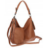 Torebka Damska Shopper Listonoszka Torba modna na Ramię worek 5026 Brązowa