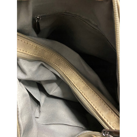 Torebka Damska Listonoszka Modna Pojemna Torba na Ramię 1030 Żółta