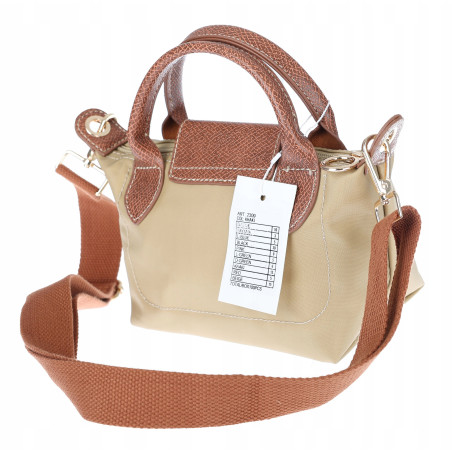 Torebka damska MINI shopper listonoszka mała na ramię modna 2309 Beżowa