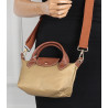 Torebka damska MINI shopper listonoszka mała na ramię modna 2309 Beżowa