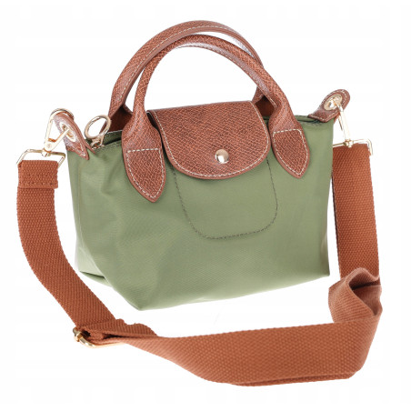 Torebka damska MINI shopper listonoszka mała na ramię modna 2309 Zielona