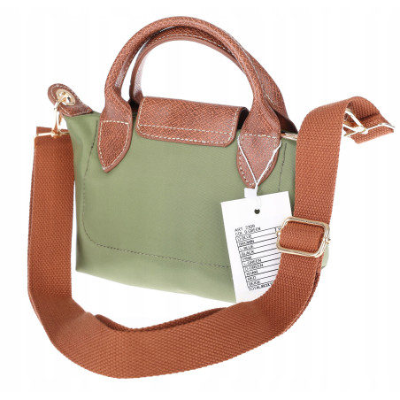Torebka damska MINI shopper listonoszka mała na ramię modna 2309 Zielona