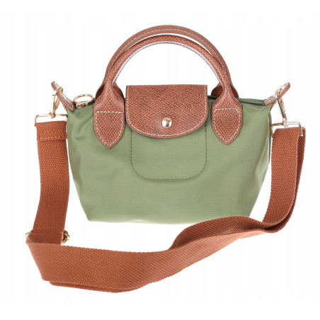 Torebka damska MINI shopper listonoszka mała na ramię modna 2309 Zielona