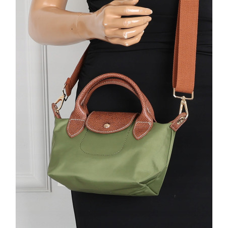 Torebka damska MINI shopper listonoszka mała na ramię modna 2309 Zielona