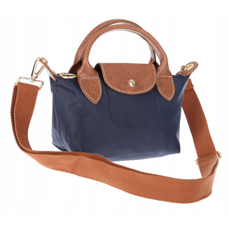 Torebka damska MINI shopper listonoszka mała na ramię modna 2309 Granataowa