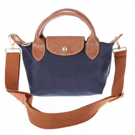 Torebka damska MINI shopper listonoszka mała na ramię modna 2309 Granataowa