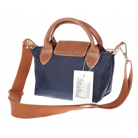 Torebka damska MINI shopper listonoszka mała na ramię modna 2309 Granataowa