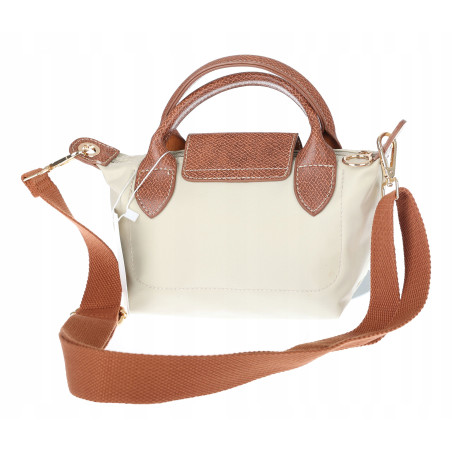 Torebka damska MINI shopper listonoszka mała na ramię modna 2309 Beżowa