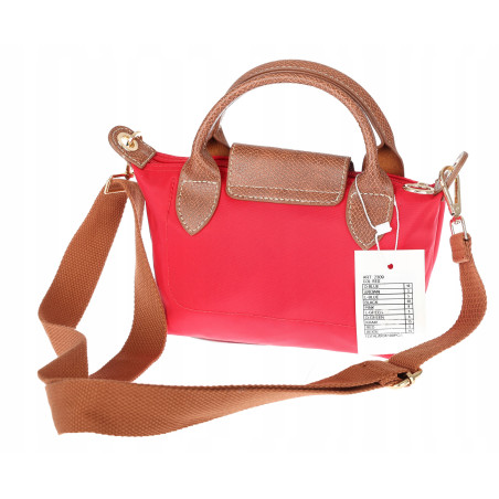 Torebka damska MINI shopper listonoszka mała na ramię modna 2309 Czerwona