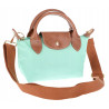 Torebka damska MINI shopper listonoszka mała na ramię modna 2309 Miętowa