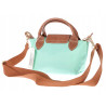 Torebka damska MINI shopper listonoszka mała na ramię modna 2309 Miętowa