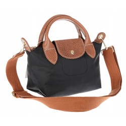 Torebka damska MINI shopper listonoszka mała na ramię modna 2309 Czarna