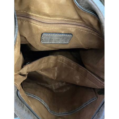 Torebka Damska Shopper Modna Listonoszka Worek na Ramię BP57730 Bordowa