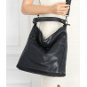 Torebka Damska Shopper Modna Listonoszka Worek na Ramię BP57730 Czarna