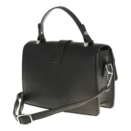 ERICK style Elegancka Torebka czarna Kuferek Listonoszka H1038 Black