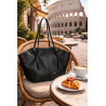 Torebka damska shopper A4 elegancka do pracy włoska marka CC80613 Czarna