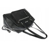 Elegancka torebka damska SWEET YEARS A4 pojemna eko skóra pasek 4104 Czarna