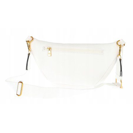 Torebka Damska nerka Listonoszka włoskiej marki Enrico Coveri EC2151 Biała