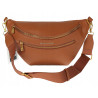 Torebka Damska Listonoszka włoskiej marki Enrico Coveri EC2151 Brązowa