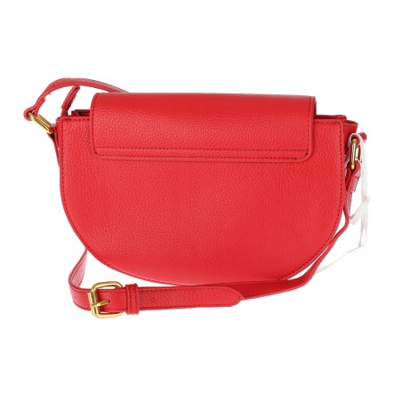 Torebka damska Pojemna Mała Listonoszka Miejska na Ramię EC3223 Czerwona