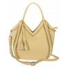 Torebka Damska kuferek shopper elegancka pojemna modna torba MC602 Żółta