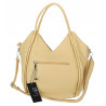 Torebka Damska kuferek shopper elegancka pojemna modna torba MC602 Żółta