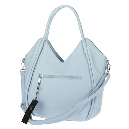 Torebka Damska kuferek shopper elegancka pojemna duża torba MC602 Niebieska