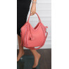 Torebka Damska kuferek shopper elegancka pojemna modna torba MC602 Różowa