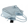 Torebka Damska kuferek shopper elegancka pojemna duża torba MC602 Niebieska