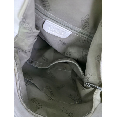 Torebka Damska Listonoszka Shopper Duża Torba na Ramię Worek 0841 Brązowa