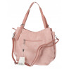 Torebka Damska Listonoszka Modna Duża A4 Torba Shopper Worek 6702 Różowa