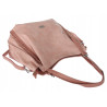 Torebka Damska Listonoszka Modna Duża A4 Torba Shopper Worek 6702 Różowa