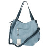 Torebka Damska Listonoszka Modna Duża Torba Shopper Worek 6702 Niebieska