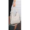 Torebka Damska Shopper Modna Pojemna A4 Torba na Ramię Pasek CH3357 Beżowa