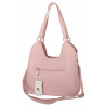 Torebka Damska Shopper Modna Pojemna A4 Torba na Ramię Pasek CH3357 Różowa