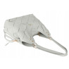 Torebka Damska Shopper Modna Pojemna A4 Torba na Ramię Pasek CH3357 Szara