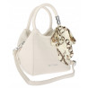 Torebka damska elegancka na ramię z apaszką klasyczna modna YM22 Beżowa