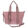 Torebka Damska Shopperka Pojemna Duża A4 Modna Torba kuferek CH339 Różowa