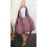 Torebka Damska Shopperka Pojemna Duża A4 Modna Torba kuferek CH339 Różowa