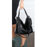 Torebka Damska Listonoszka Worek Shopper Modna Torba na Ramię SR56 Czarna