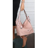 Torebka Damska Listonoszka Worek Shopper Miejska Torba na Ramię SR56 Różowa