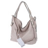 Torebka Damska Listonoszka Worek Shopper Modna Torba na Ramię SR56 Szara