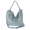 Torebka Damska Listonoszka Worek Shopper Duża Torba na Ramię SR56 Niebieska